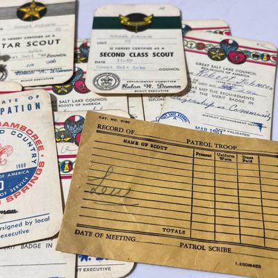 BOY SCOUT BSA EPHEMERA, PATCHES, PIN