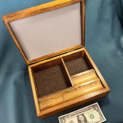 FANCY MIRROR TOP LEVI STRAUSS MENS JEWELRY BOX