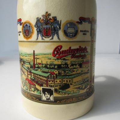 Older Budweiser Beer Stein Large Mug, See All Photos