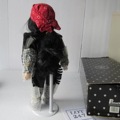 Tall Limited Edition #281/5000 Collectible Biker Doll, Unused, Primark Imperial