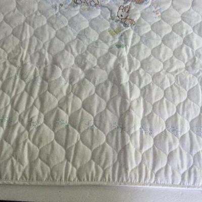 Precious Moments Baby Blanket Embroidery Project to Complete, Adorable