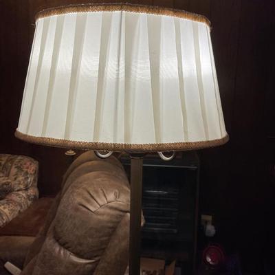 Antique Brass Floor Lamp