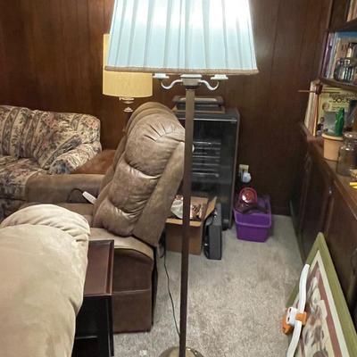 Antique Brass Floor Lamp