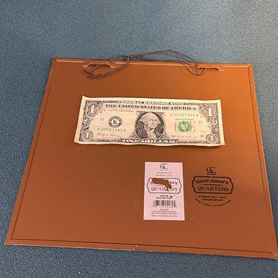 METAL SIGN â€œWISDOMâ€ WALL HANGING 