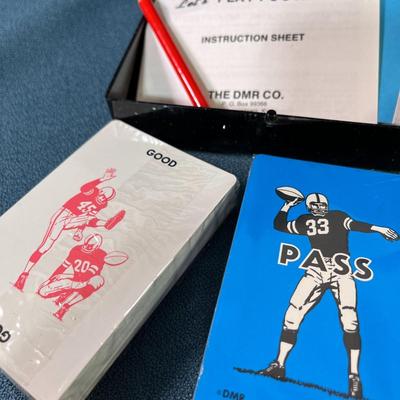 VINTAGE FOOTBALL GAME CARD SET