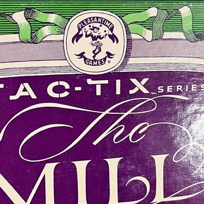 VINTAGE 1967 WOODEN BOARD GAME â€œMILLâ€