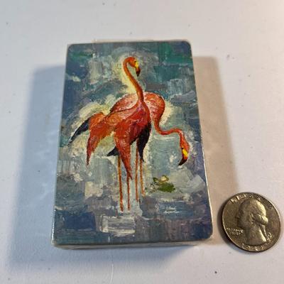 VINTAGE FLAMINGO PLAYING CARDS