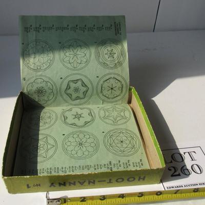 Vintage Hoot-Nanny Design Game/Kit