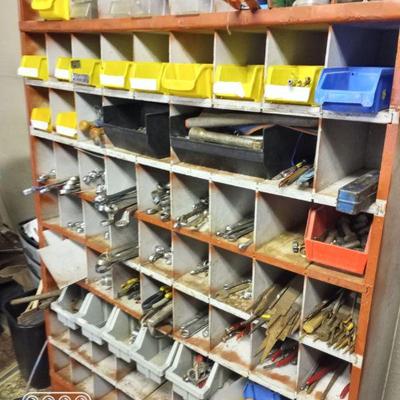 Tool bins  at Shawnee Warehouse
