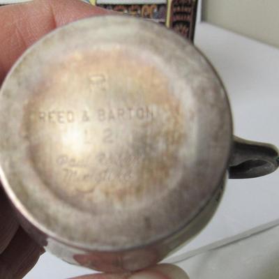 Vintage Silver Plate and Tin Box Lot Reed and Barton