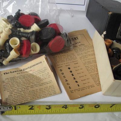 Misc Game Parts, Card Shuffler Etc