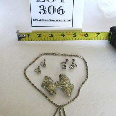 Rhinestone Jewelry Lot