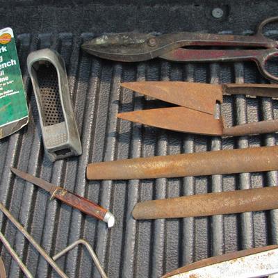 Lot 363: Lot of Old Tools