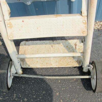 Lot 365: Old Metal Dolly, Needs a Washer on Bottom