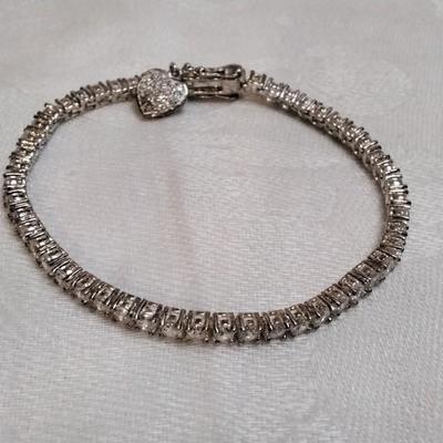 Rsb CZ 925 7" Bracelet