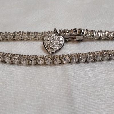 Rsb CZ 925 7" Bracelet