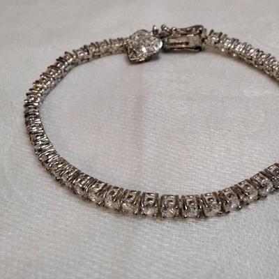 Rsb CZ 925 7" Bracelet
