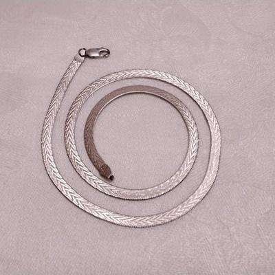 17" FAS Italian 925 Necklace