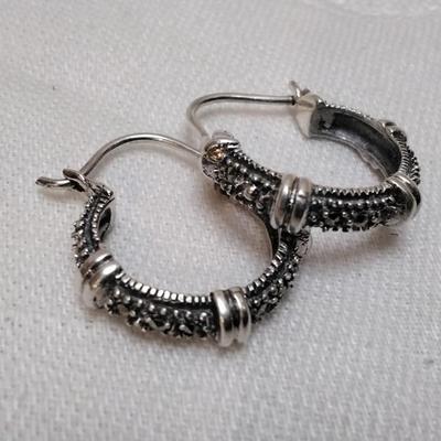 Marcasite 925 Earrings