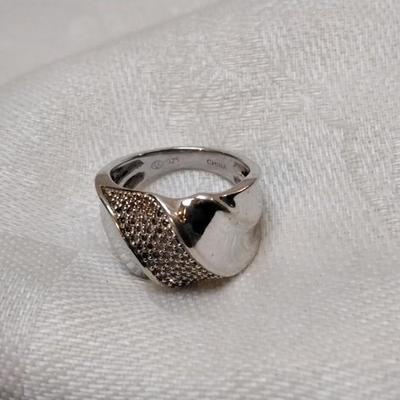 Marcasite 925 Ring Size 6