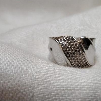 Marcasite 925 Ring Size 6