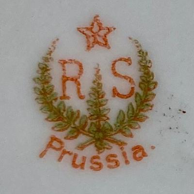 Vintage Floral Bowl RS Prussia