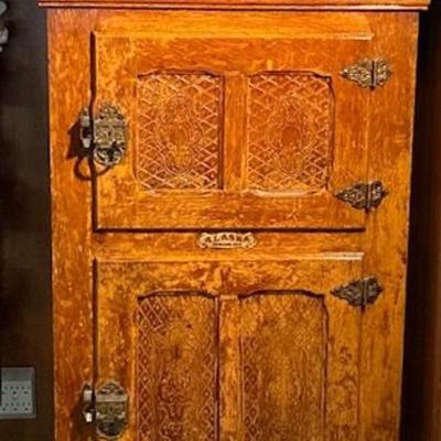 Antique Alaska Ice Box