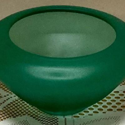 Vintage Green Bowl