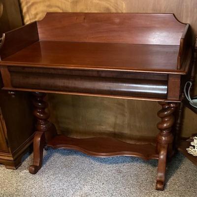 Library Table With Drawer