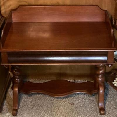 Library Table With Drawer