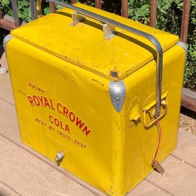 Vintage Royal Crown Cola Cooler