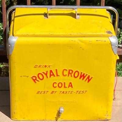 Vintage Royal Crown Cola Cooler