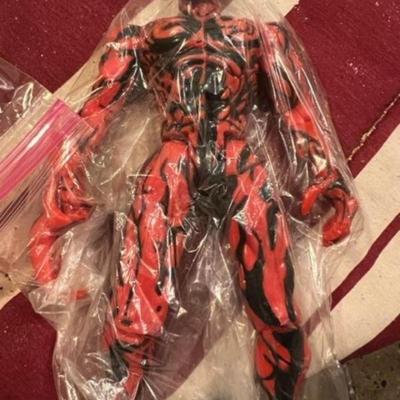 Vtg Spiderman about 12" tall