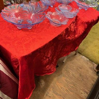 Gorgeous Cambridge Moonlight Blue Party serving set