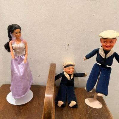 Antique Cloth body Sailor dolls  1 Sailor Sold