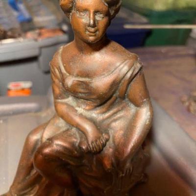 Metal Lady Figure