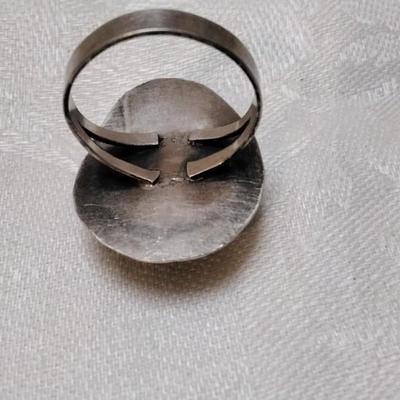 Navajo Turquoise 925 Ring Size 8.5