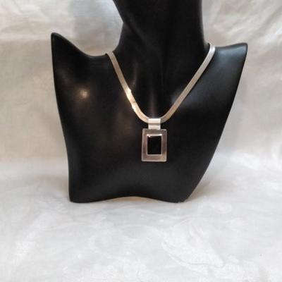 Onyx Mexico 20" 925 Necklace