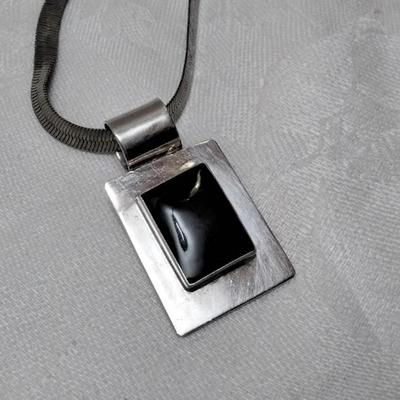Onyx Mexico 20" 925 Necklace
