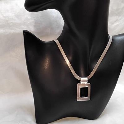 Onyx Mexico 20" 925 Necklace