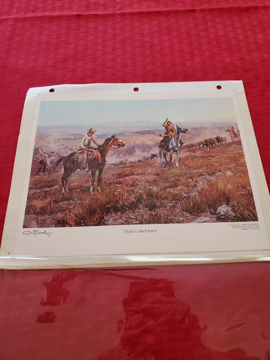 Cm Rasel Vintage CM Russell Prints | EstateSales.org