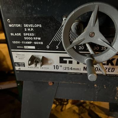 Toolcraft Motorized Tablesaw