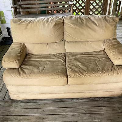 Leather Loveseat