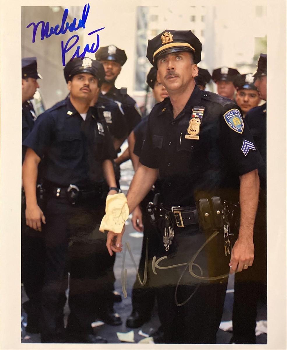 World Trade Center Nicolas Cage and Michael PeÃ±a signed movie photo ...