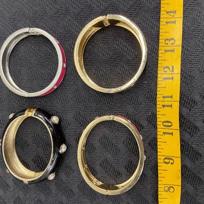 Gorgeous Enamel Bracelets