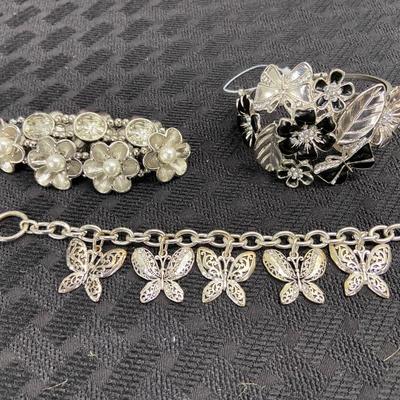 Floral bracelets