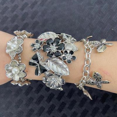 Floral bracelets