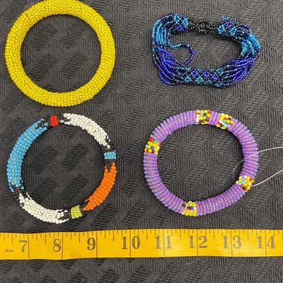 Beaded bracelets