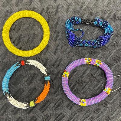 Beaded bracelets
