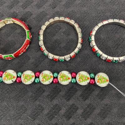 Christmas bracelets